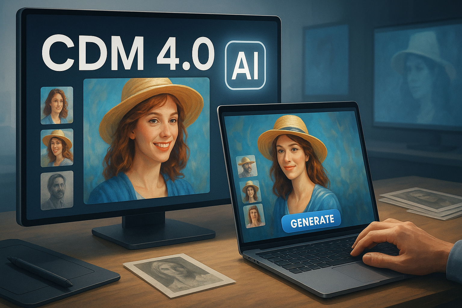 CDM 4.0: el nuevo modelo de generación de imágenes que supera a Nanobanana en edición, texto en imágenes y 16 MP
