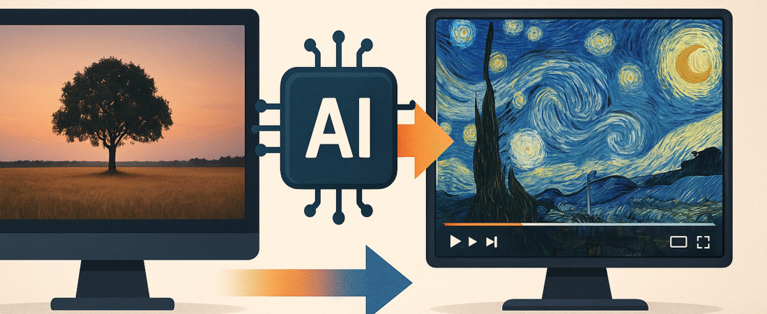IA imagen a video gratis: la técnica que transforma videos en tiempo real con cambios semánticos y control total