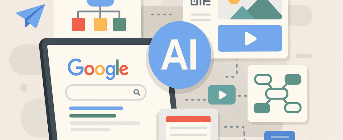 3 actualizaciones de Google IA que ya puedes usar: 8 casos prácticos con el modo IA de Google, el tablero conceptual y NotebookLM