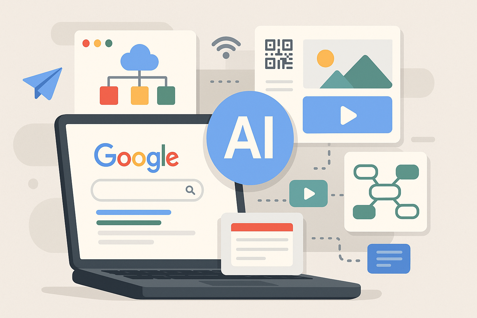 3 actualizaciones de Google IA que ya puedes usar: 8 casos prácticos con el modo IA de Google, el tablero conceptual y NotebookLM